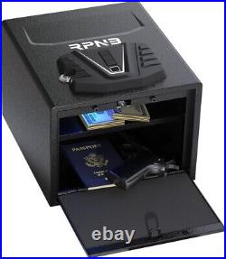 RPNB Quick-Access Firearm Gun Safe Biometric Fingerprint, Home Safe