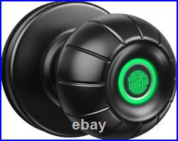 SOOWAY Smart Door Knob Fingerprint Door Lock Quick Access Biometric Doorknob