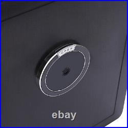 Safe Biometric Lock Fingerprint Scanner Fireproof & Waterproof Storage Box New