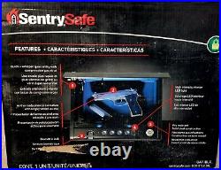 SentrySafe QAP1BLX Quick Access Biometric Safe 0.08 ft3/2.34 L Black NEW