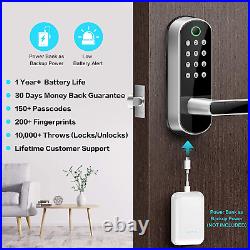 Sifely Smart Door Lock, Fingerprint Biometrics Keyless Entry Keypad Door Lock