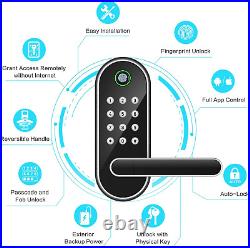 Sifely Smart Lock Biometric Fingerprint Smart Door Lock Keypad Entry