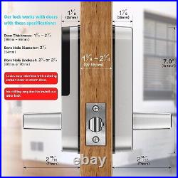 Sifely Smart Lock Keyless Entry, Fingerprint & Keypad Door Lock (1 Smart Lock)