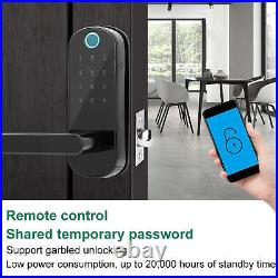 Smart Biometric Fingerprint Lock Wifi APP Digital Password IC Karte Key Door