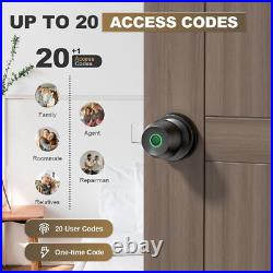 Smart Door Handle, Fingerprint Door Lock, Biometric Door Lock handle