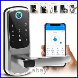 Smart Door Lock Biometric Fingerprint Touch Digital Keyless Keypad Wifi Password