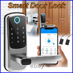 Smart Door Lock Biometric Fingerprint Touch Digital Keyless Keypad Wifi Password