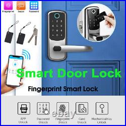 Smart Door Lock Keyless Entry Digital Biometric Fingerprint Keypad Door Lock USA