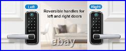 Smart Door Lock Keyless Entry Door Lock with Finger-print Sensor Keypad Handle