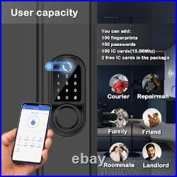 Smart Door Lock, Smart Biometric Deadbolt, Fingerprint Door Lock, Electronic