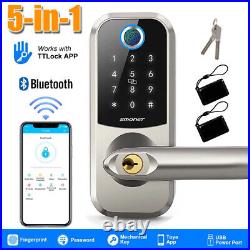 Smart Door Lock Wifi Biometric Fingerprint Touch Password Digital Keyless Keypad