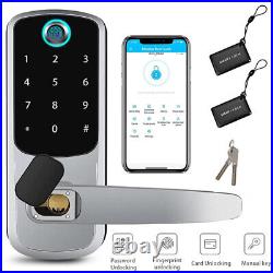 Smart Door Lock Wifi Biometric Fingerprint Touch Password Digital Keyless Keypad