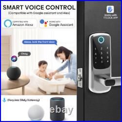 Smart Door Lock Wifi Biometric Fingerprint Touch Password Digital Keyless Keypad