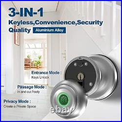 Smart Door knob, Fingerprint Door Lock Smart Lock Biometric Door Lock