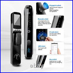 Smart Fingerprint Face Recognition Keypad Password Digital door lock Biometric