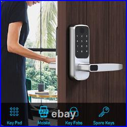 Smart Lock Biometric Fingerprint Touch Keyless Entry Door Lock Electronic Keypad