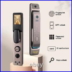 Smart door lock Biometric Fingerprint Face Recognition Keypad Password Digital