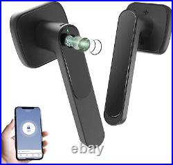 Tenon K1 Fingerprint Smart Door Lock with Handle, Biometric Fingerprint Deadbolt