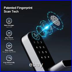 WiFi Smart Lock, Dermum Biometric Fingerprint Keyless Entry Door Locks