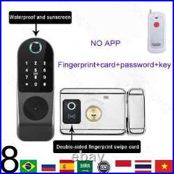 Wifi Fingerprint Lock Biometric Digital Electronic Lock Bluetooth App Passcode