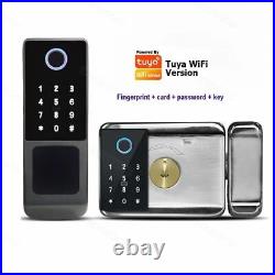 Wifi Fingerprint Lock Smart Waterproof Remote Unlock Digital Code Electronic