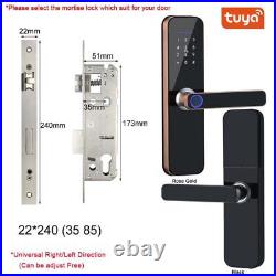 Wifi Smart Door Lock With Biometric Fingerprint /Smart Card /Password/Key Unlock